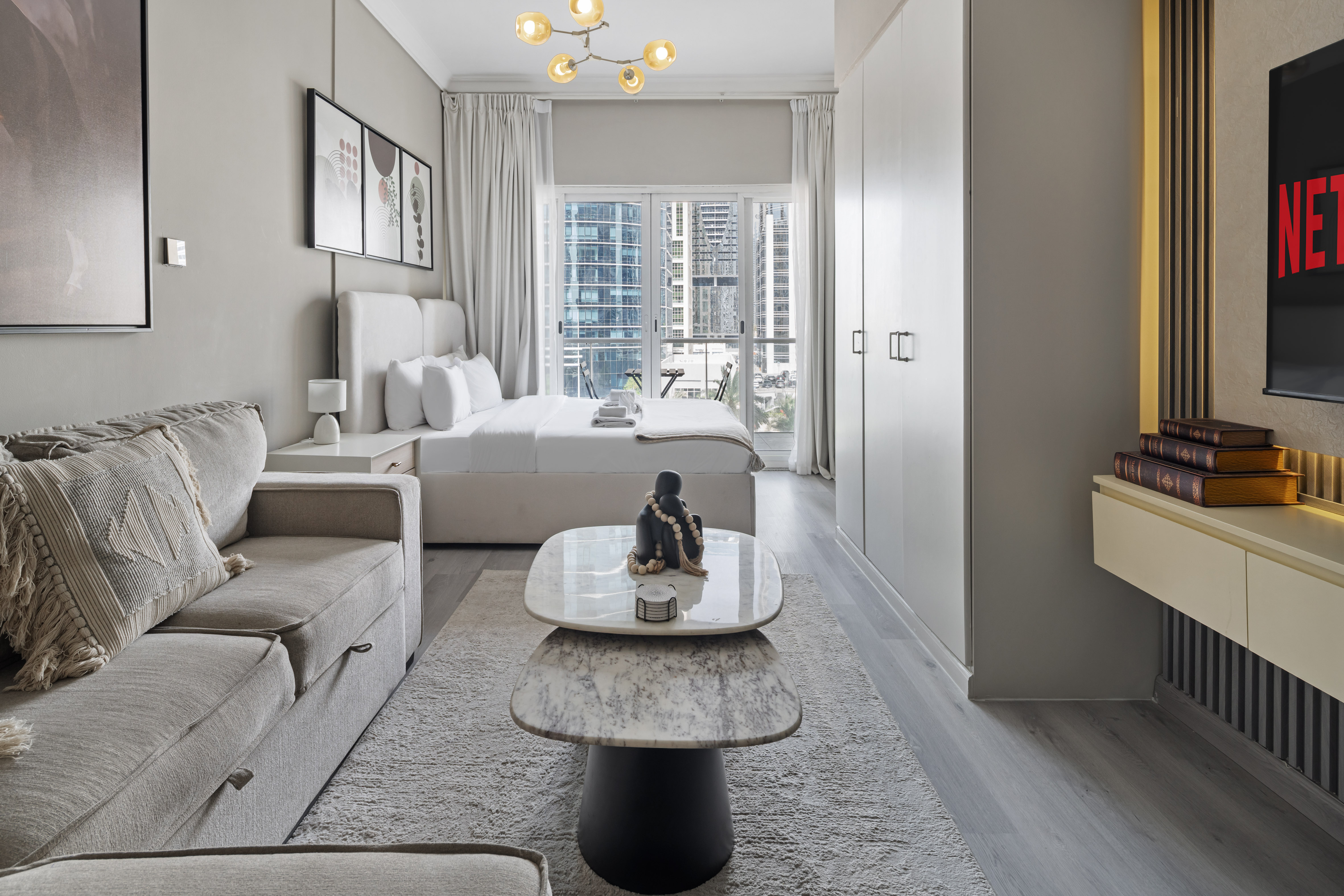 Chic JLT Studio • Lake View | Metro 5min + Marina – photo 5